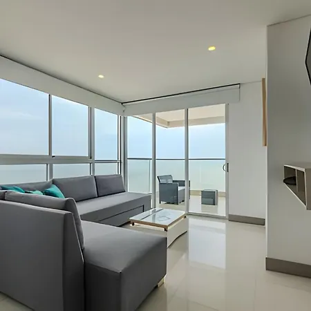 ¡espectacular Apto Con Vista Al Mar Piso 28! *
