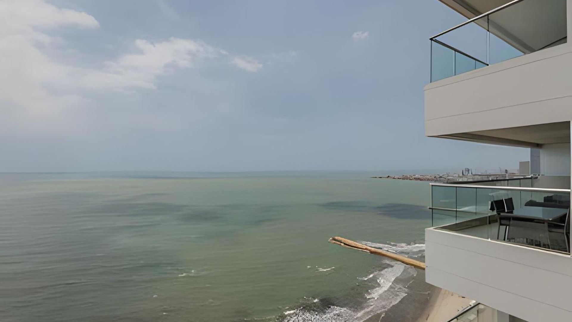 ¡espectacular Apto Con Vista Al Mar Piso 28! Apartamento *