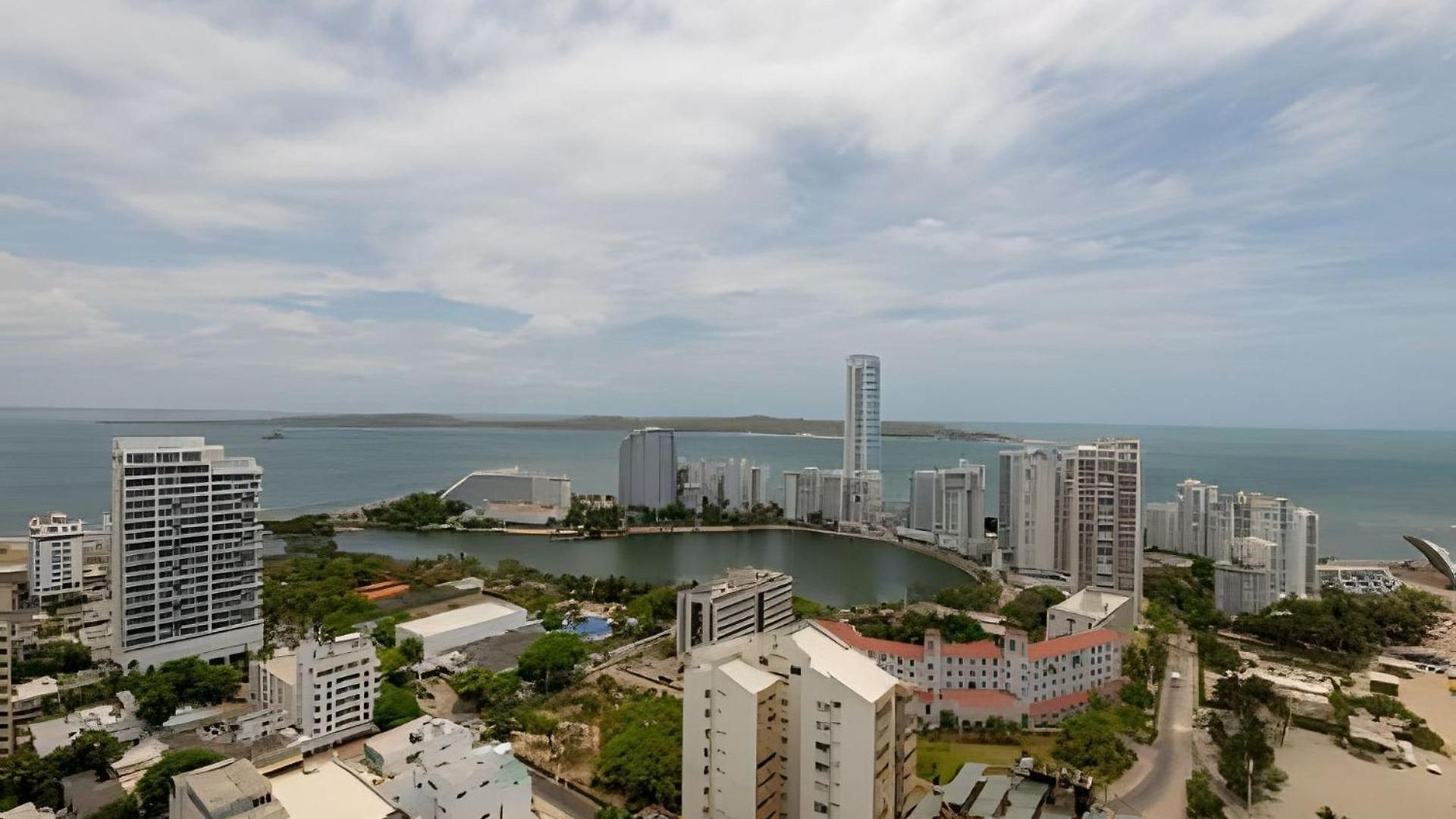 ¡espectacular Apto Con Vista Al Mar Piso 28! Cartagena