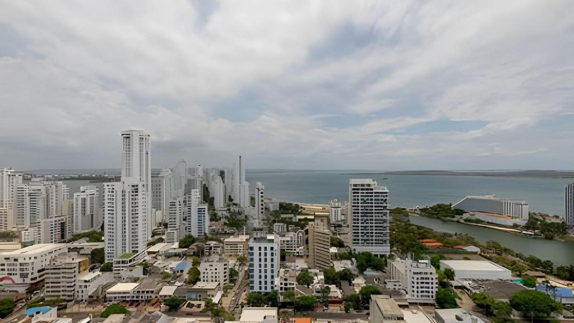 ¡espectacular Apto Con Vista Al Mar Piso 28! * Cartagena