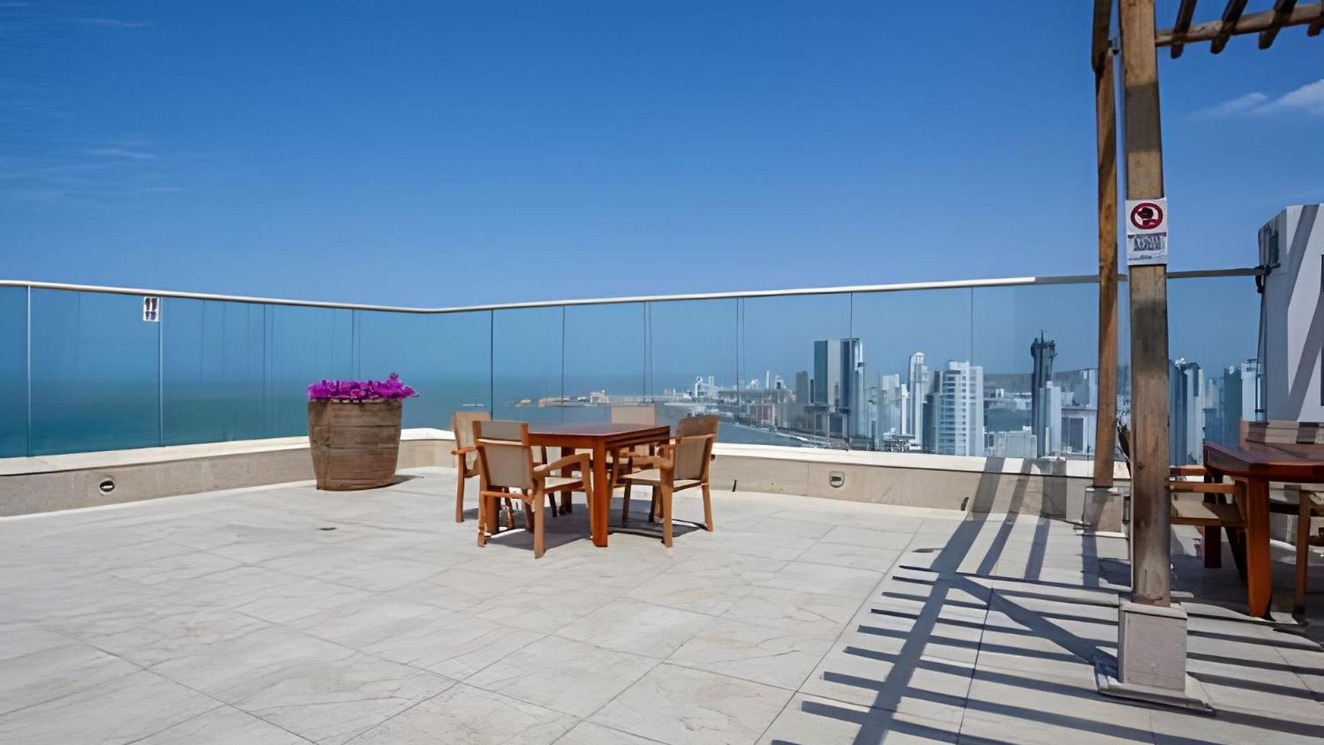 ¡espectacular Apto Con Vista Al Mar Piso 28! Apartamento Cartagena