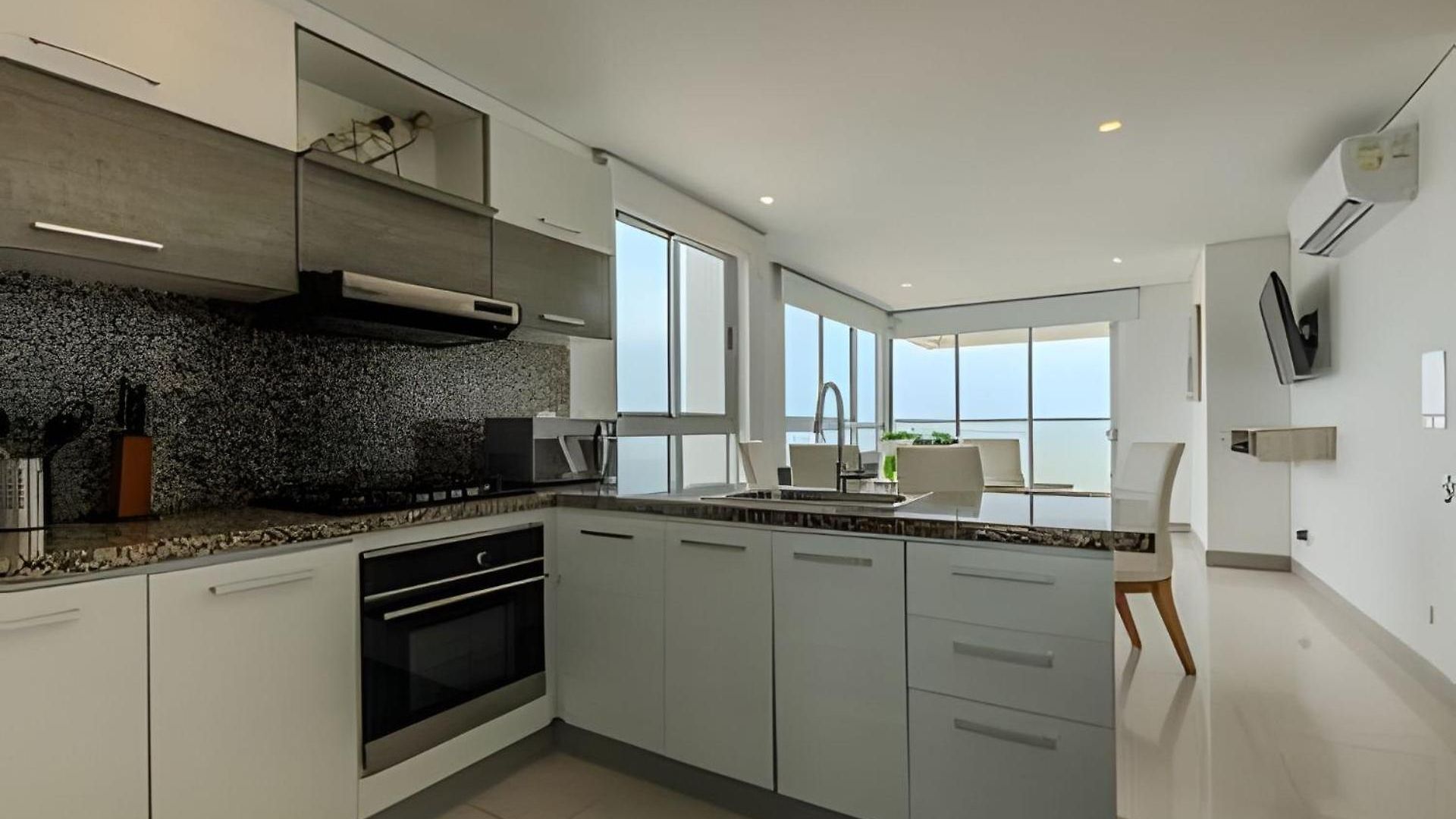 ¡espectacular Apto Con Vista Al Mar Piso 28! * Cartagena