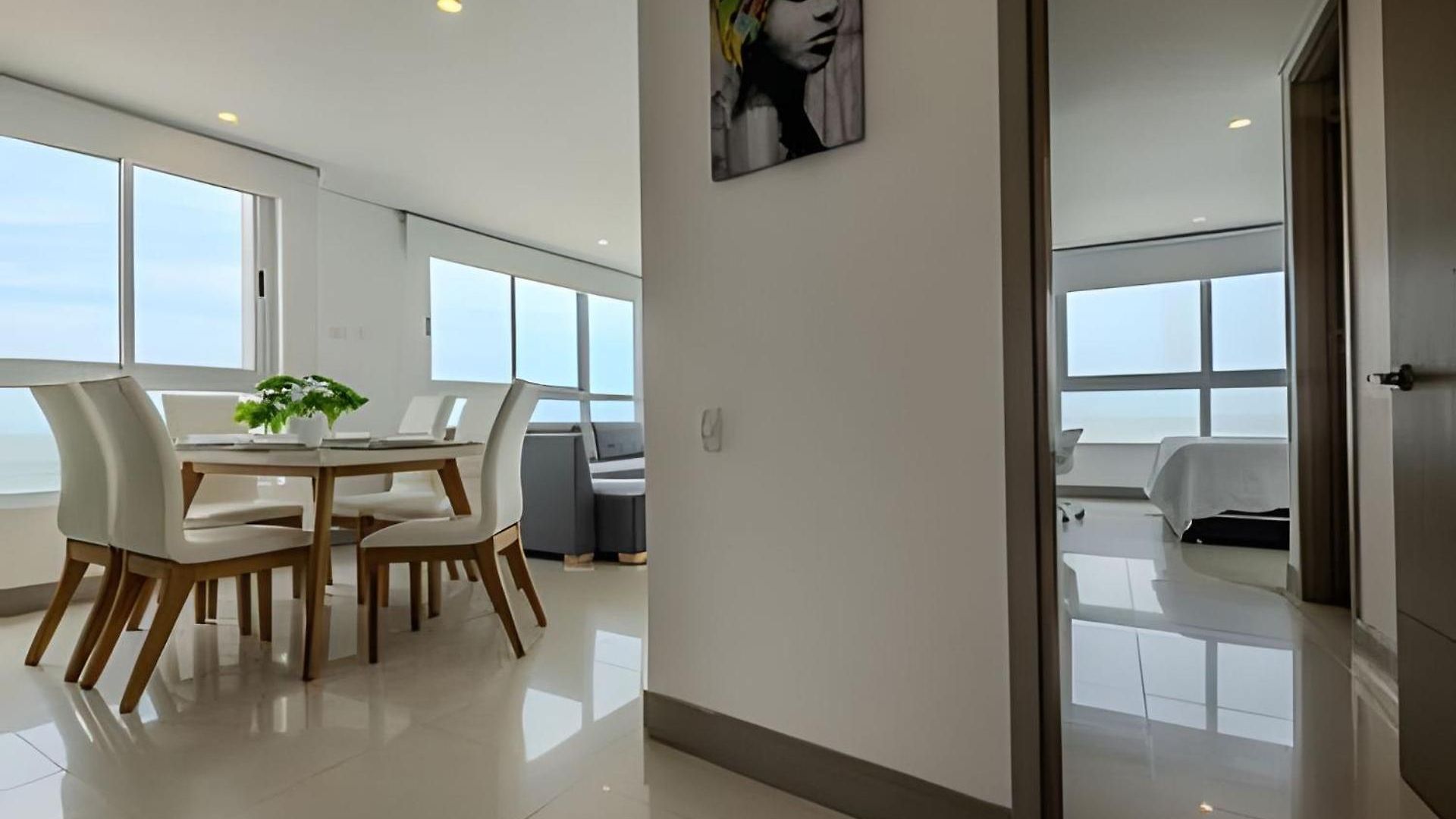 ¡espectacular Apto Con Vista Al Mar Piso 28! Cartagena
