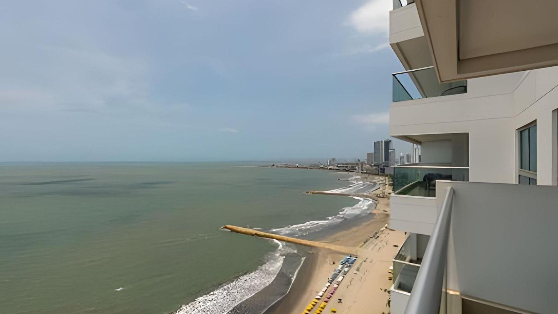 ¡espectacular Apto Con Vista Al Mar Piso 28! * Cartagena