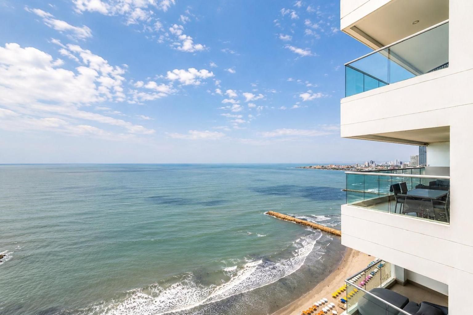 Apartamento ¡espectacular Apto Con Vista Al Mar Piso 28!