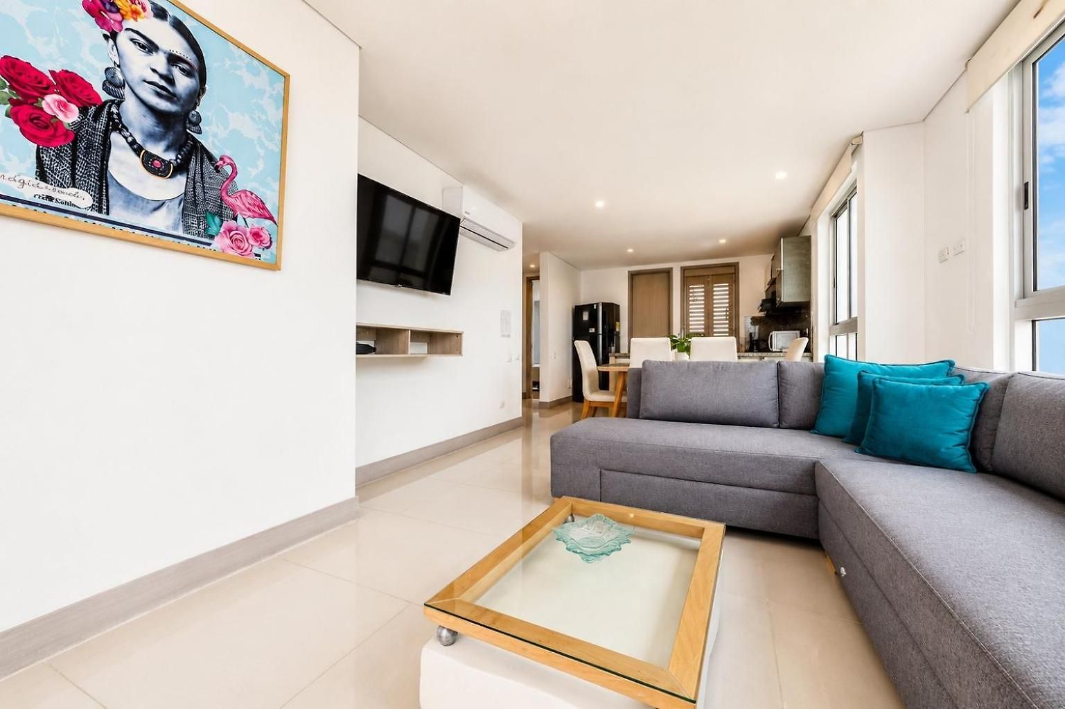¡espectacular Apto Con Vista Al Mar Piso 28! Apartamento *