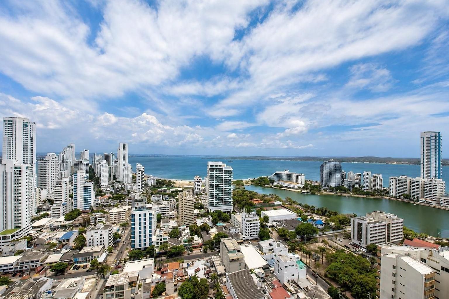 ¡espectacular Apto Con Vista Al Mar Piso 28! Cartagena