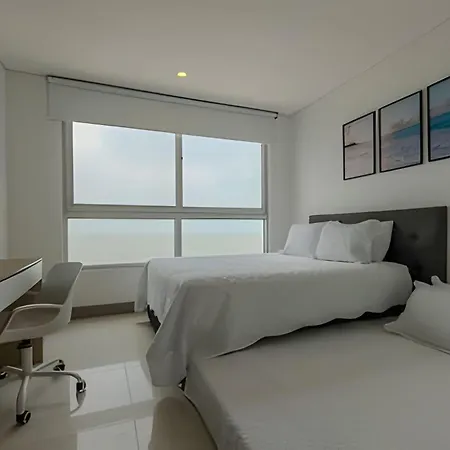 ¡espectacular Apto Con Vista Al Mar Piso 28! Cartagena