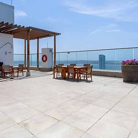¡espectacular Apto Con Vista Al Mar Piso 28! Apartamento Cartagena