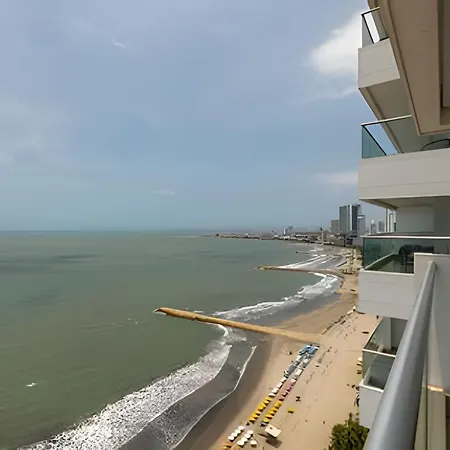 ¡espectacular Apto Con Vista Al Mar Piso 28! * Cartagena