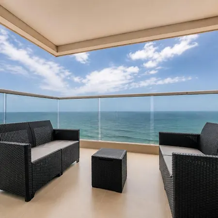 Apartamento ¡espectacular Apto Con Vista Al Mar Piso 28! Cartagena