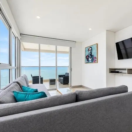 ¡espectacular Apto Con Vista Al Mar Piso 28! Apartamento *