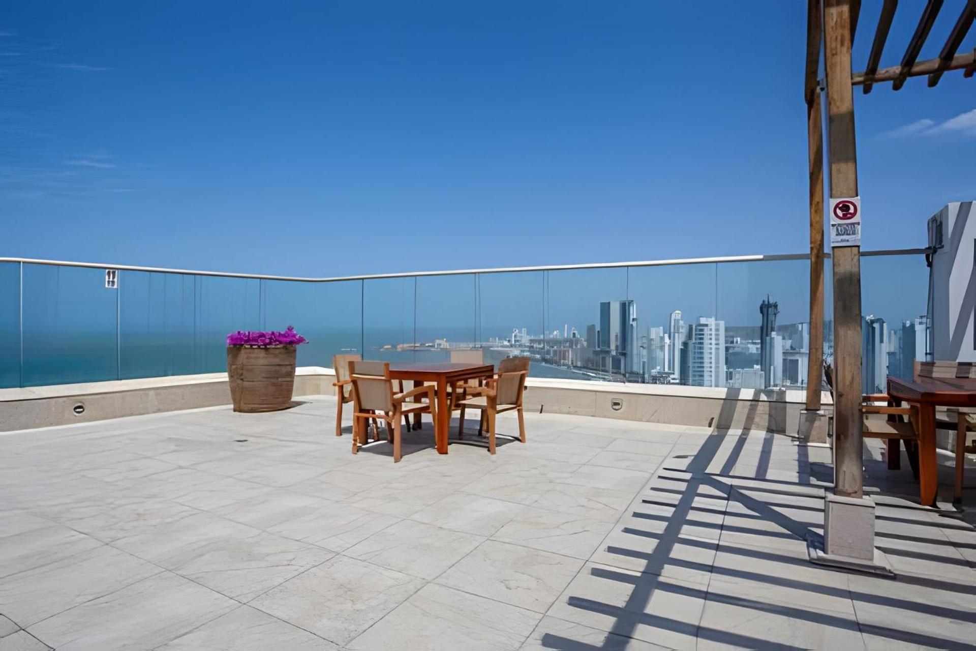 ¡espectacular Apto Con Vista Al Mar Piso 28! Apartamento Cartagena