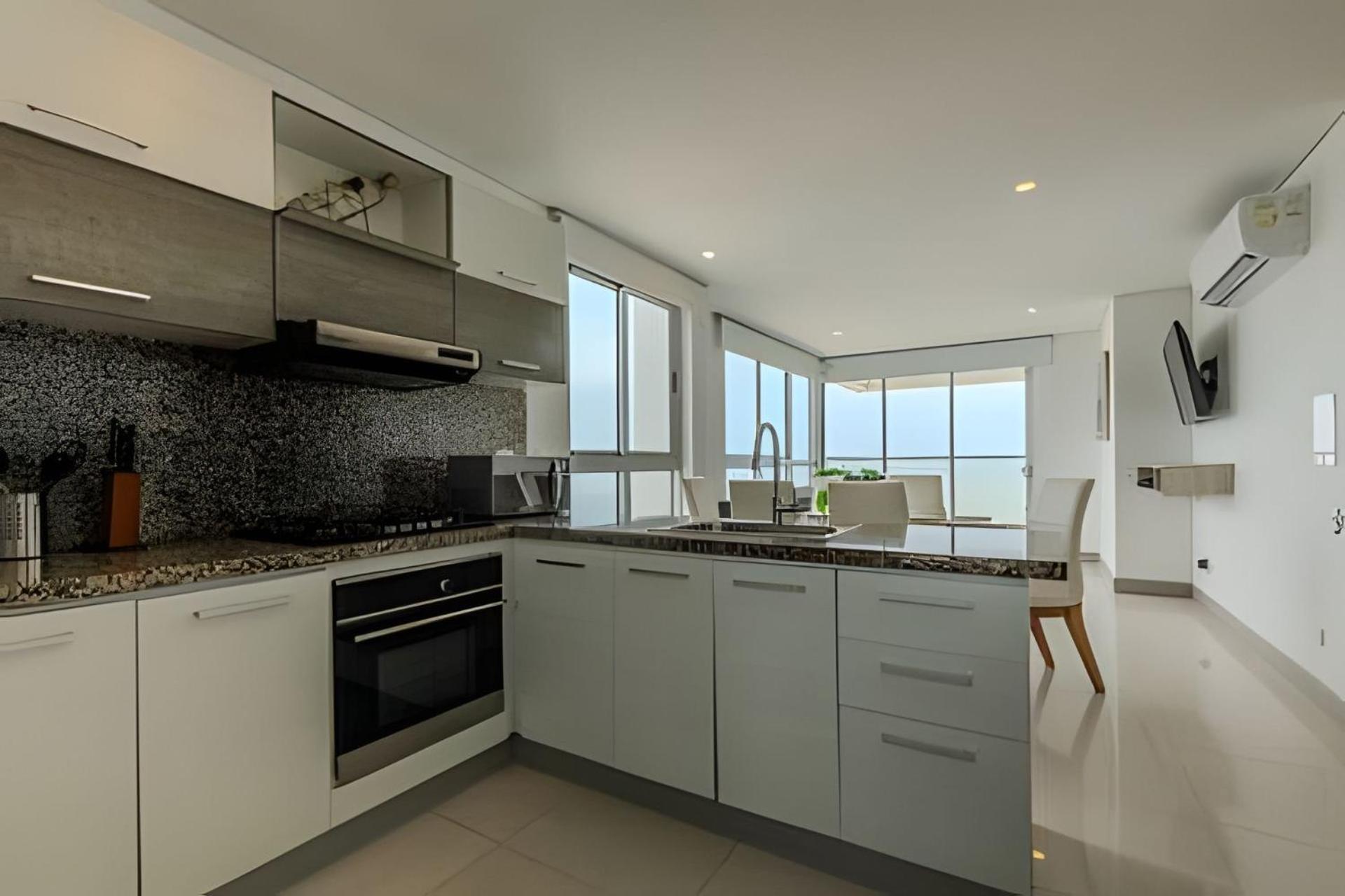¡espectacular Apto Con Vista Al Mar Piso 28! * Cartagena